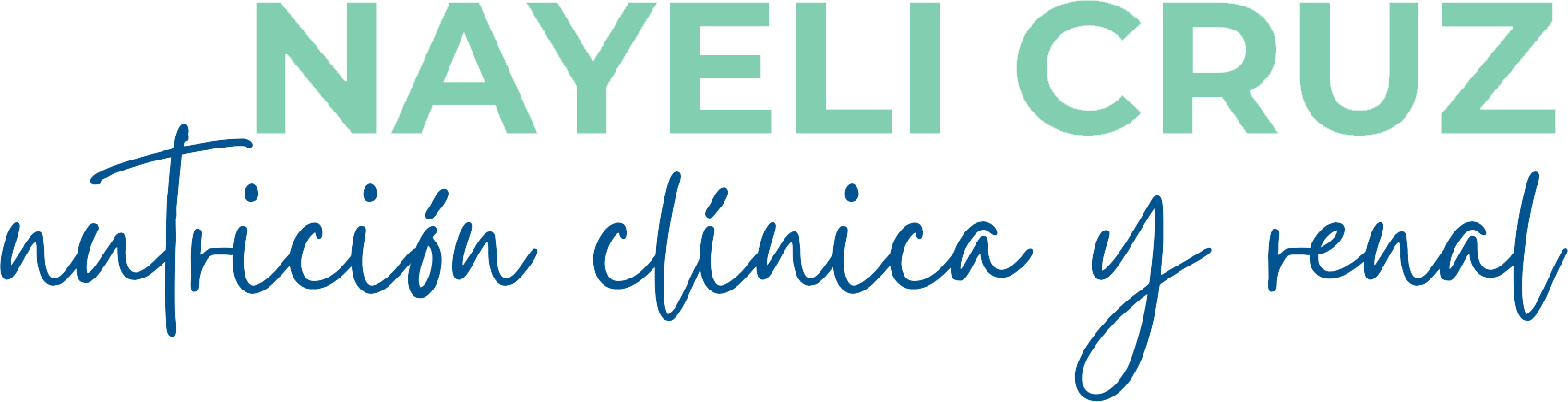 Nayeli Cruz · nutrición clínica y renal